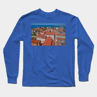 Looking at Zadar. Croatia Long Sleeve T-Shirt